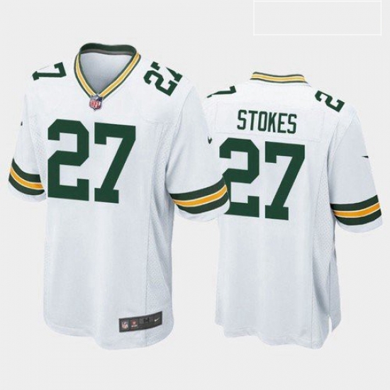 Men Green Bay Packers Eric Stokes White Green 2021 Draft Jersey Men Green Bay Packers Eric Stokes White Green 2021 Draft Jersey