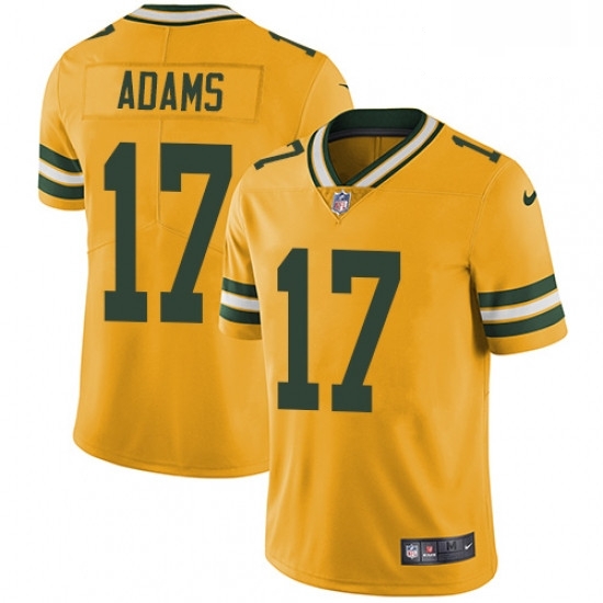 Men Nike Green Bay Packers 17 Davante Adams Limited Gold Rush Vapor Untouchable NFL Jersey Men Nike Green Bay Packers 17 Davante Adams Limited Gold Rush Vapor Untouchable NFL Jersey