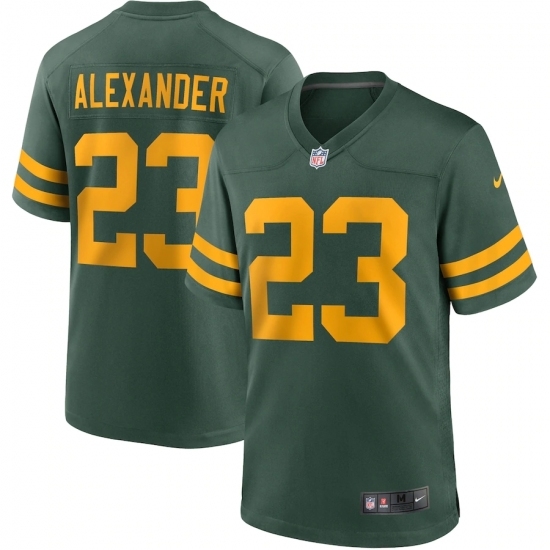Men's Green Bay Packers #23 Jaire Alexander Nike Green Alternate Game Player Jersey Men's Green Bay Packers #23 Jaire Alexander Nike Green Alternate Game Player Jersey