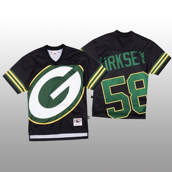 NFL Green Bay Packers 58 Christian Kirksey Black Men Mitchell 26 Nell Big Face Fashion Limited NFL Jersey NFL Green Bay Packers 58 Christian Kirksey Black Men Mitchell 26 Nell Big Face Fashion Limited NFL Jersey