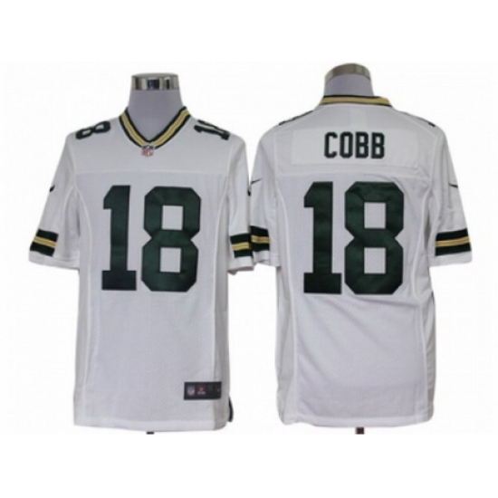 Nike Green Bay Packers 18 Randall Cobb White Limited NFL Jersey Nike Green Bay Packers 18 Randall Cobb White Limited NFL Jersey