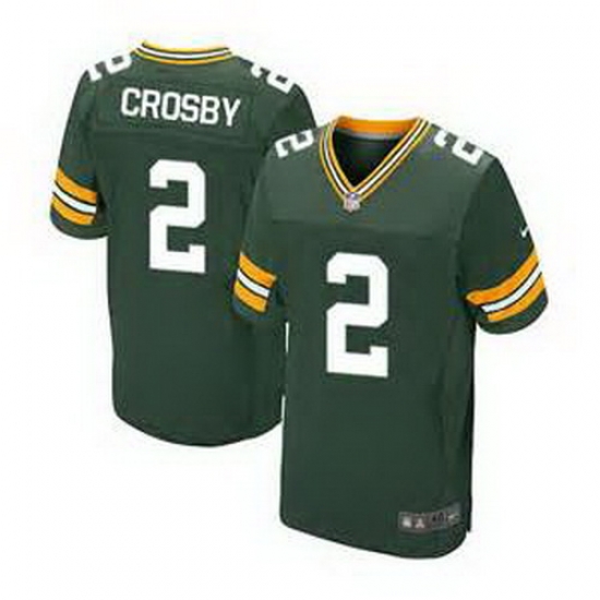 Nike Green Bay Packers #2 Mason Crosby Green Team Color Mens Stitched NFL Elite Jersey Nike Green Bay Packers #2 Mason Crosby Green Team Color Mens Stitched NFL Elite Jersey
