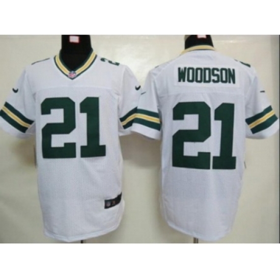 Nike Green Bay Packers 21 Charles Woodson white Elite NFL Jersey Nike Green Bay Packers 21 Charles Woodson white Elite NFL Jersey