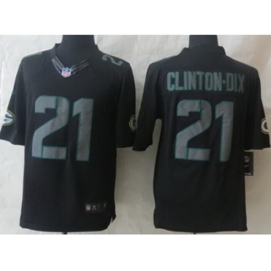 Nike Green Bay Packers 21 Ha Ha Clinton-Dix Black LIMITED Impact NFL Jerseys Nike Green Bay Packers 21 Ha Ha Clinton-Dix Black LIMITED Impact NFL Jerseys