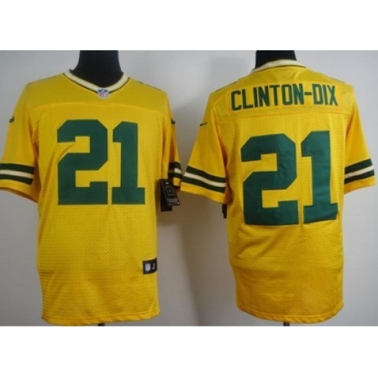 Nike Green Bay Packers 21 Ha Ha Clinton-Dix Yellow Elite NFL Jersey Nike Green Bay Packers 21 Ha Ha Clinton-Dix Yellow Elite NFL Jersey