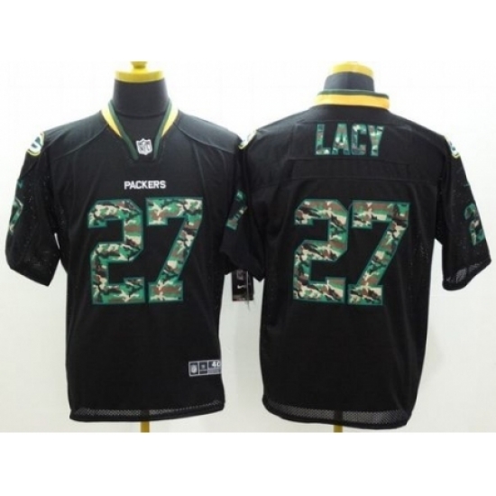 Nike Green Bay Packers 27 Eddie Lacy Black Elite Camo Fashion NFL Jersey Nike Green Bay Packers 27 Eddie Lacy Black Elite Camo Fashion NFL Jersey