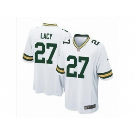Nike Green Bay Packers 27 Eddie Lacy white game NFL Jersey Nike Green Bay Packers 27 Eddie Lacy white game NFL Jersey