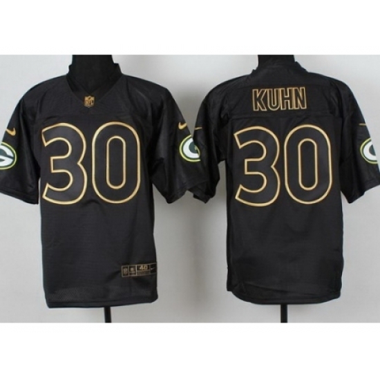 Nike Green Bay Packers 30 John Kuhn Black Elite 2014 PRO Gold Lettering Fashion NFL Jersey Nike Green Bay Packers 30 John Kuhn Black Elite 2014 PRO Gold Lettering Fashion NFL Jersey
