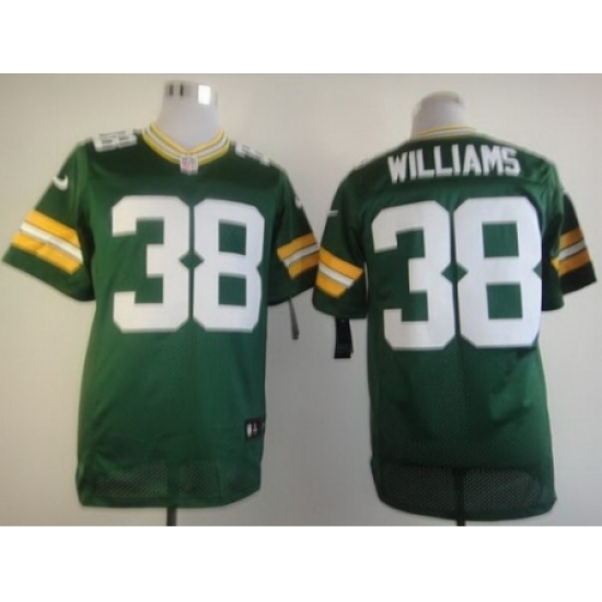 Nike Green Bay Packers 38 Tramon Williams Green Elite NFL Jersey Nike Green Bay Packers 38 Tramon Williams Green Elite NFL Jersey