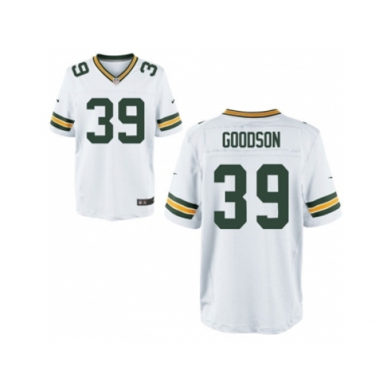 Nike Green Bay Packers 39 Demetri Goodson White Elite NFL Jersey Nike Green Bay Packers 39 Demetri Goodson White Elite NFL Jersey