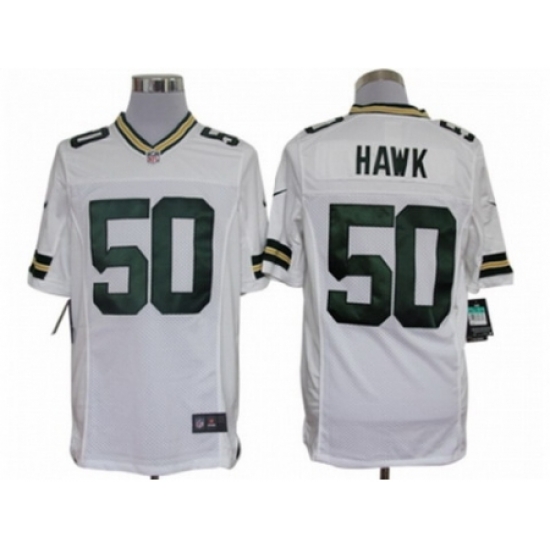 Nike Green Bay Packers 50 A.J. Hawk White Limited NFL Jersey Nike Green Bay Packers 50 A.J. Hawk White Limited NFL Jersey