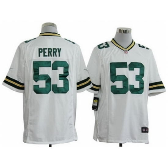 Nike Green Bay Packers 53 Nick Perry White Game NFL Jersey Nike Green Bay Packers 53 Nick Perry White Game NFL Jersey