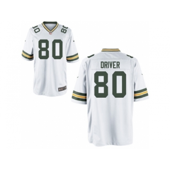 Nike Green Bay Packers 80 Donald Driver white Game NFL Jersey Nike Green Bay Packers 80 Donald Driver white Game NFL Jersey