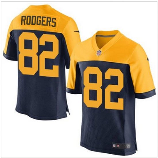 Nike Green Bay Packers #82 Richard Rodgers Navy Blue Alternate Mens Stitched NFL New Elite Jersey Nike Green Bay Packers #82 Richard Rodgers Navy Blue Alternate Mens Stitched NFL New Elite Jersey