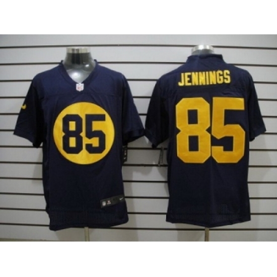 Nike Green Bay Packers 85 Greg Jennings Blue Elite NFL Jersey Nike Green Bay Packers 85 Greg Jennings Blue Elite NFL Jersey