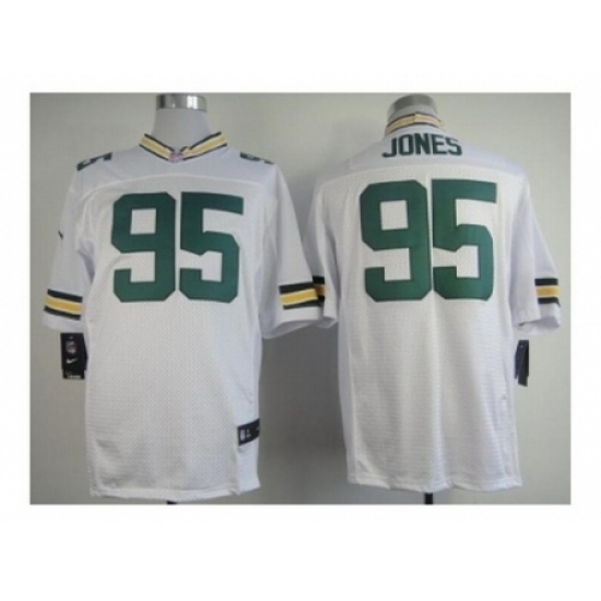 Nike Green Bay Packers 95 Datone Jones white Elite NFL Jersey Nike Green Bay Packers 95 Datone Jones white Elite NFL Jersey