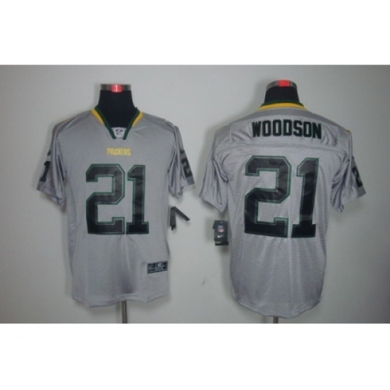 Nike Green bay Packers 21 Charles Woodson Grey Elite Lights Out NFL Jersey Nike Green bay Packers 21 Charles Woodson Grey Elite Lights Out NFL Jersey