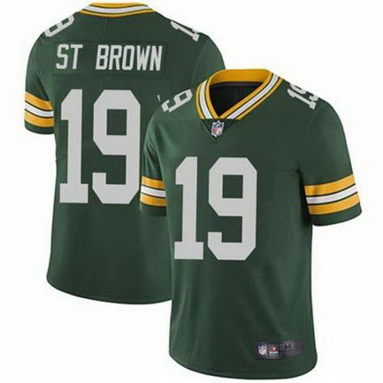 Nike Packers 19 Equanimeous St Brown Green Vapor Untouchable Limited Jersey Nike Packers 19 Equanimeous St Brown Green Vapor Untouchable Limited Jersey