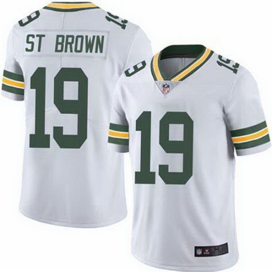 Nike Packers 19 Equanimeous St Brown White Vapor Untouchable Limited Jersey Nike Packers 19 Equanimeous St Brown White Vapor Untouchable Limited Jersey