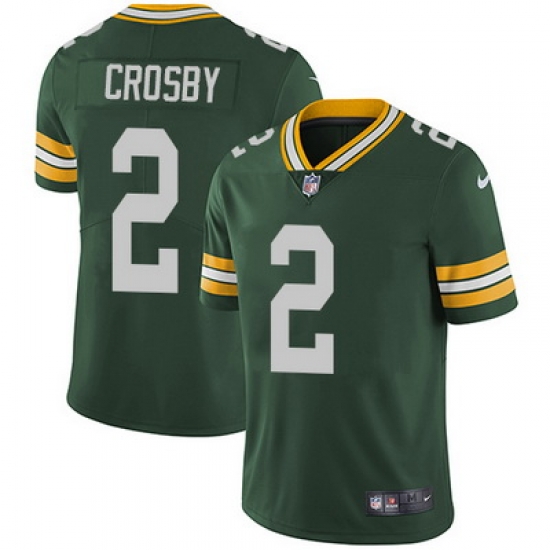 Nike Packers #2 Mason Crosby Green Team Color Mens Stitched NFL Vapor Untouchable Limited Jersey Nike Packers #2 Mason Crosby Green Team Color Mens Stitched NFL Vapor Untouchable Limited Jersey