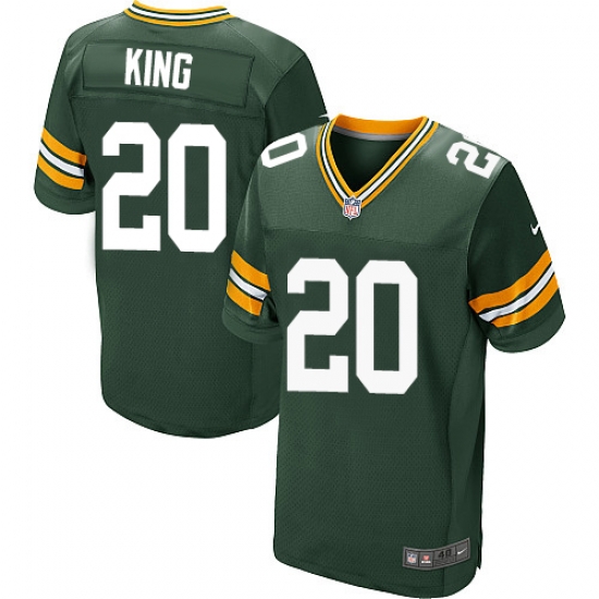 Nike Packers #20 Kevin King Green Team Color Mens Stitched NFL Elite Jersey Nike Packers #20 Kevin King Green Team Color Mens Stitched NFL Elite Jersey