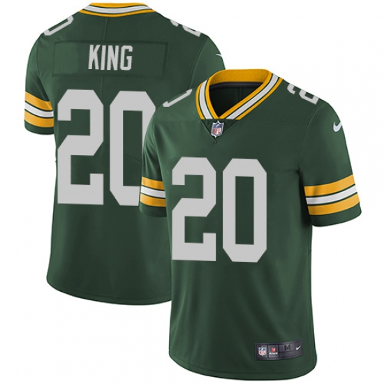 Nike Packers #20 Kevin King Green Team Color Mens Stitched NFL Vapor Untouchable Limited Jersey Nike Packers #20 Kevin King Green Team Color Mens Stitched NFL Vapor Untouchable Limited Jersey