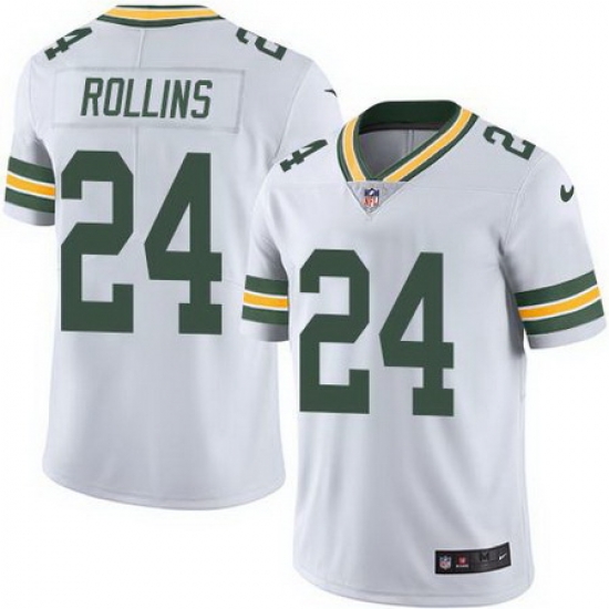 Nike Packers #24 Quinten Rollins White Mens Stitched NFL Limited Rush Jersey Nike Packers #24 Quinten Rollins White Mens Stitched NFL Limited Rush Jersey