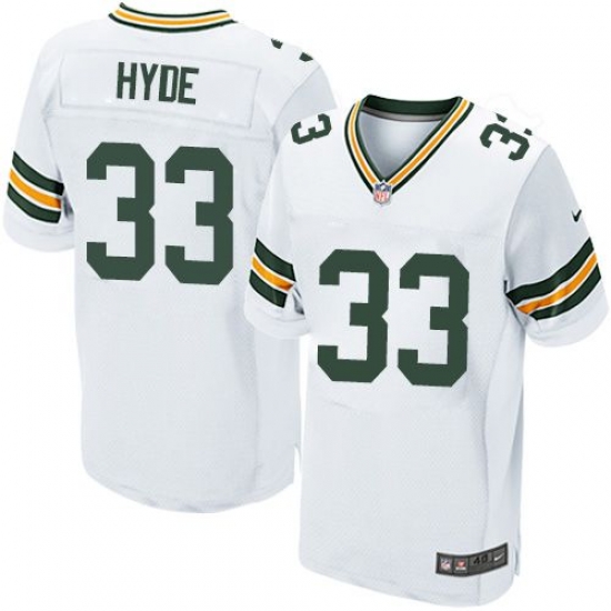 Nike Packers #33 Micah Hyde White Mens Stitched NFL Elite Jersey Nike Packers #33 Micah Hyde White Mens Stitched NFL Elite Jersey