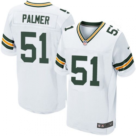 Nike Packers #51 Nate Palmer White Mens Stitched NFL Elite Jersey Nike Packers #51 Nate Palmer White Mens Stitched NFL Elite Jersey
