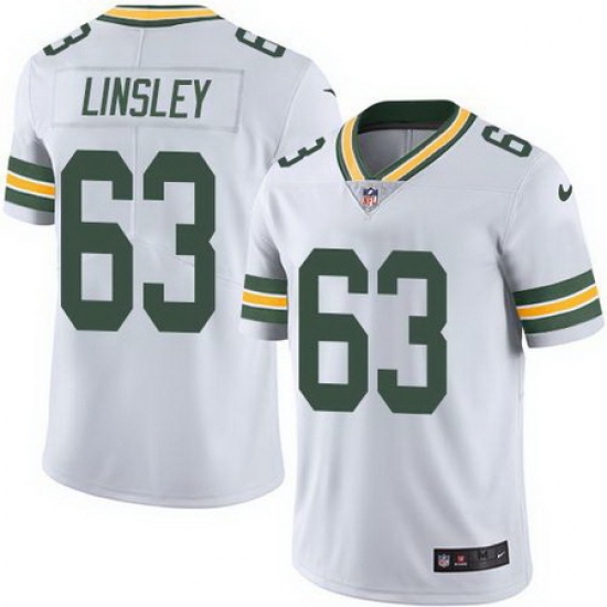 Nike Packers #63 Corey Linsley White Mens Stitched NFL Limited Rush Jersey Nike Packers #63 Corey Linsley White Mens Stitched NFL Limited Rush Jersey