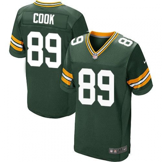 Nike Packers #89 Jared Cook Green Team Color Men's Stitched NFL Elite Jersey Nike Packers #89 Jared Cook Green Team Color Men's Stitched NFL Elite Jersey