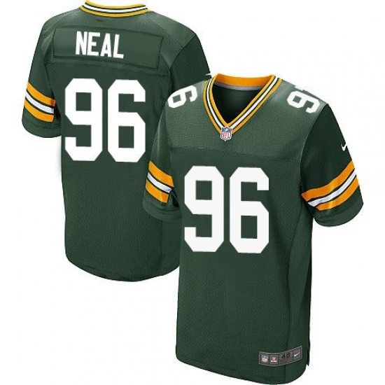 Nike Packers #96 Mike Neal Green Team Color Mens Stitched NFL Elite Jersey Nike Packers #96 Mike Neal Green Team Color Mens Stitched NFL Elite Jersey
