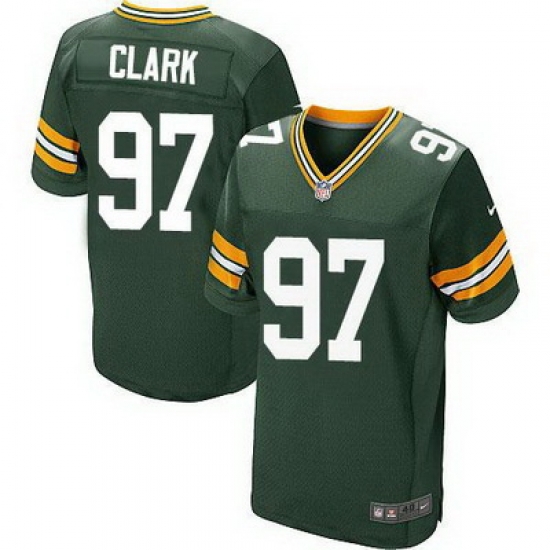 Nike Packers #97 Kenny Clark Green Team Color Mens Stitched NFL Elite Jersey Nike Packers #97 Kenny Clark Green Team Color Mens Stitched NFL Elite Jersey