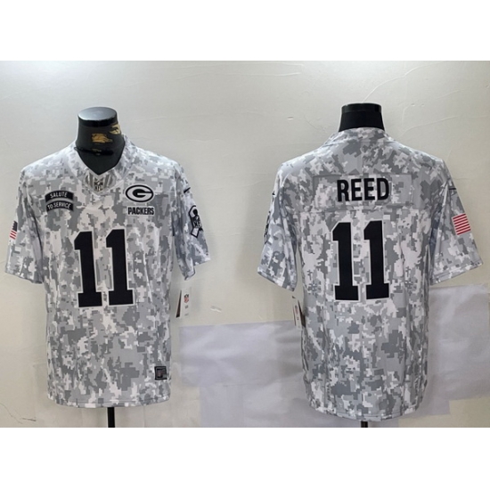 men green bay packers 11 jayden reed 2024 f u s e arctic camo salute to service limited stitched football jerseys men green bay packers 11 jayden reed 2024 f u s e arctic camo salute to service limited stitched football jerseys