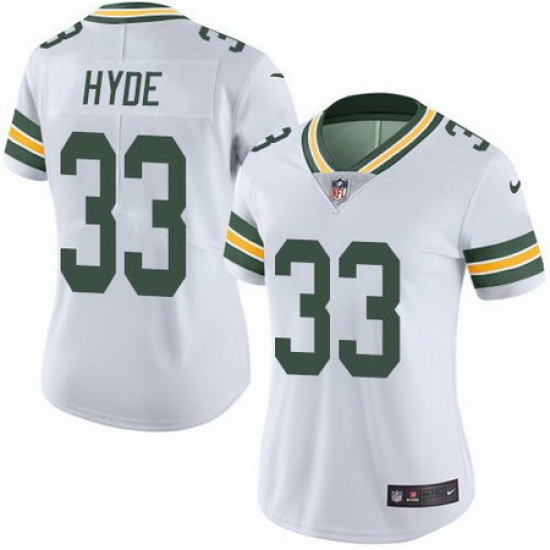 Nike Packers #33 Micah Hyde White Womens Stitched NFL Limited Rush Jersey Nike Packers #33 Micah Hyde White Womens Stitched NFL Limited Rush Jersey