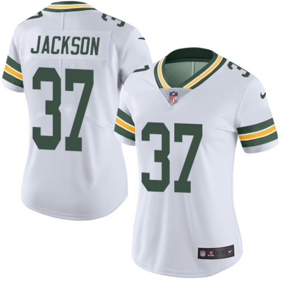 Nike Packers #37 Josh Jackson White Womens Stitched NFL Vapor Untouchable Limited Jersey Nike Packers #37 Josh Jackson White Womens Stitched NFL Vapor Untouchable Limited Jersey