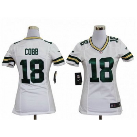 Nike Women NFL Green Bay Packers #18 cobb white jerseys Nike Women NFL Green Bay Packers #18 cobb white jerseys