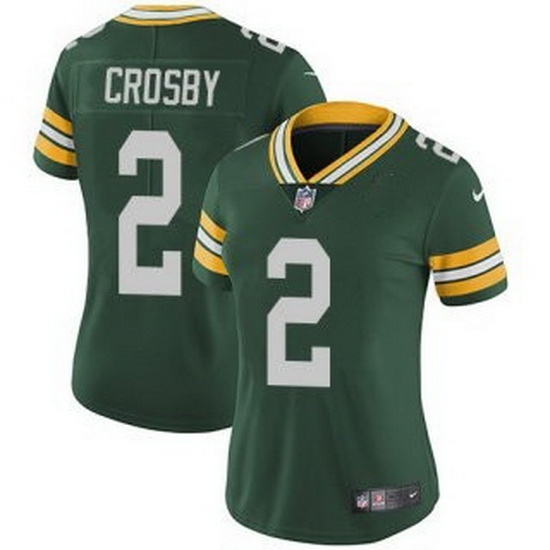 Nike packers 2 mason crosby green team color women stitched nfl vapor untouchable limited jersey Nike packers 2 mason crosby green team color women stitched nfl vapor untouchable limited jersey
