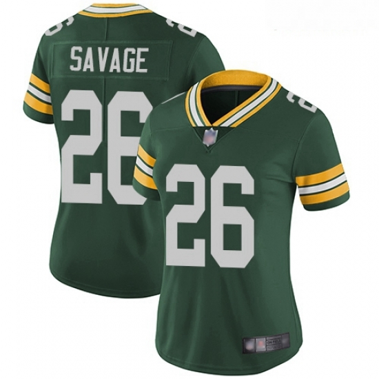 Packers #26 Darnell Savage Green Team Color Women Stitched Football Vapor Untouchable Limited Jersey Packers #26 Darnell Savage Green Team Color Women Stitched Football Vapor Untouchable Limited Jersey