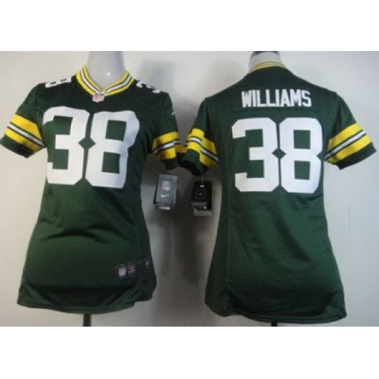 Women Nike Green Bay Packers 38 Tramon Williams Green NFL Jerseys Women Nike Green Bay Packers 38 Tramon Williams Green NFL Jerseys