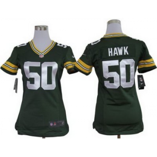 Women Nike Green Bay Packers 50 A.J.Hawk Green Nike NFL Jerseys Women Nike Green Bay Packers 50 A.J.Hawk Green Nike NFL Jerseys