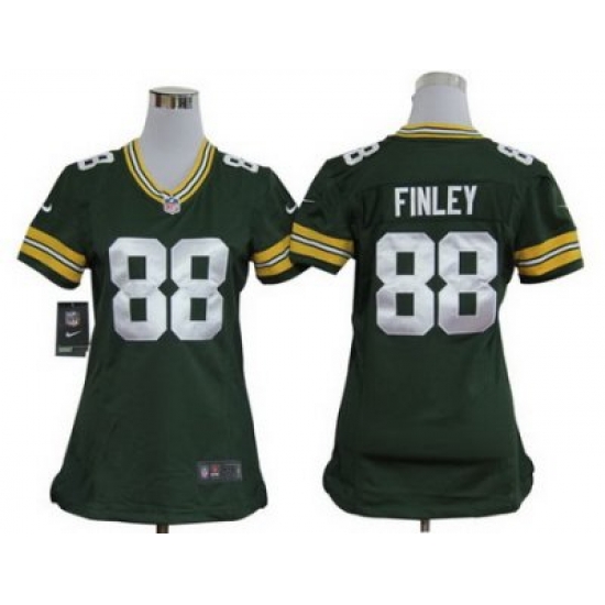Women Nike Green Bay Packers 88# Jermichael Finley Green Jerseys Women Nike Green Bay Packers 88# Jermichael Finley Green Jerseys