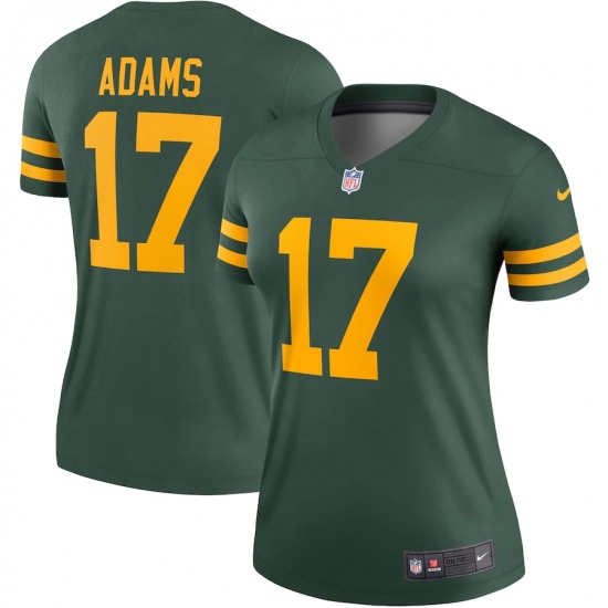 Women's Green Bay Packers #17 Davante Adams Nike Green Alternate Legend Player Jersey Women's Green Bay Packers #17 Davante Adams Nike Green Alternate Legend Player Jersey