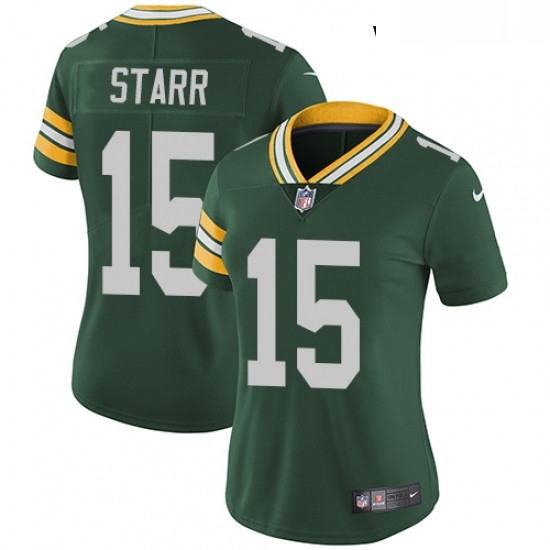 Womens Nike Green Bay Packers 15 Bart Starr Elite Green Team Color NFL Jersey Womens Nike Green Bay Packers 15 Bart Starr Elite Green Team Color NFL Jersey