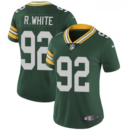 Womens Nike Green Bay Packers 92 Reggie White Elite Green Team Color NFL Jersey Womens Nike Green Bay Packers 92 Reggie White Elite Green Team Color NFL Jersey