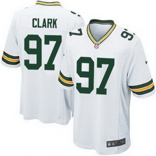 Nike Packers #97 Kenny Clark White Youth Stitched NFL Elite Jersey Nike Packers #97 Kenny Clark White Youth Stitched NFL Elite Jersey