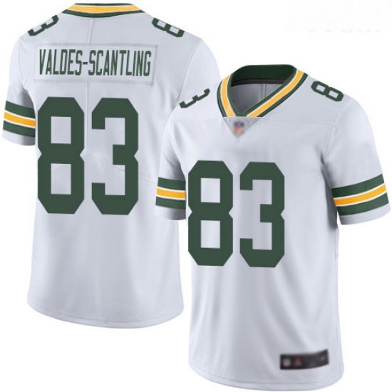 Packers #83 Marquez Valdes Scantling White Youth Stitched Football Vapor Untouchable Limited Jersey Packers #83 Marquez Valdes Scantling White Youth Stitched Football Vapor Untouchable Limited Jersey