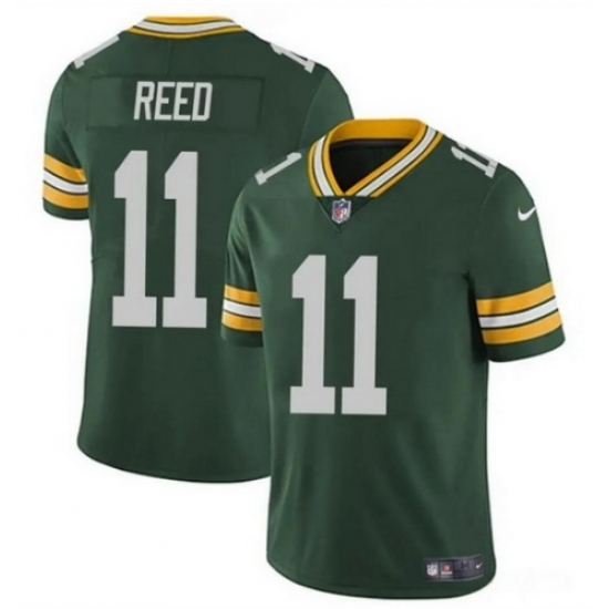 Youth Green Bay Packers 11 Jayden Reed Green Vapor Untouchable Stitched Jersey Youth Green Bay Packers 11 Jayden Reed Green Vapor Untouchable Stitched Jersey