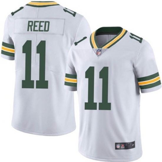 Youth Green Bay Packers 11 Jayden Reed White Vapor Untouchable Stitched Jersey Youth Green Bay Packers 11 Jayden Reed White Vapor Untouchable Stitched Jersey