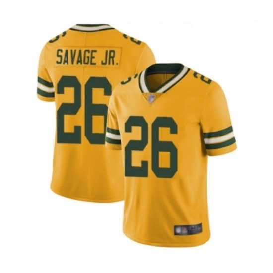 Youth Green Bay Packers 26 Darnell Savage Jr Limited Gold Rush Vapor Untouchable Football Jersey Youth Green Bay Packers 26 Darnell Savage Jr Limited Gold Rush Vapor Untouchable Football Jersey